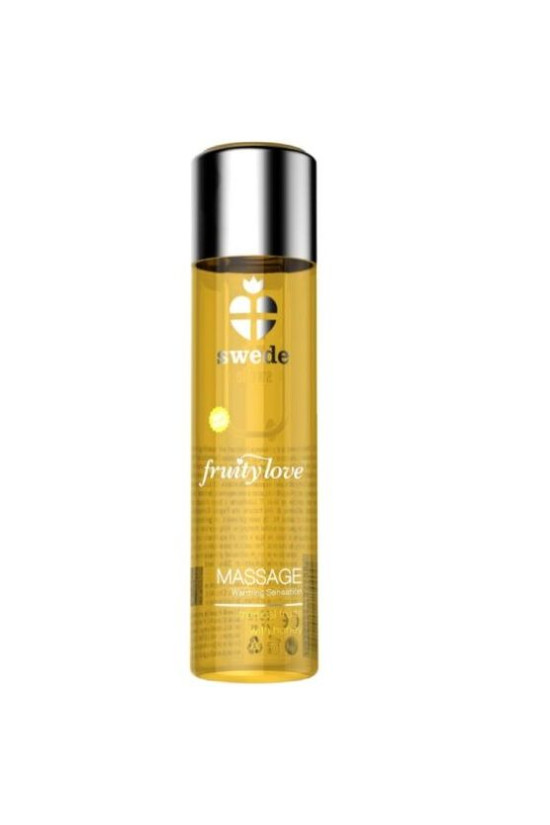 SWEDE - FRUITY LOVE OLIO DA MASSAGGIO EFFETTO RISCALDANTE FRUTTATO TROPICALE AL MIELE 60 ML