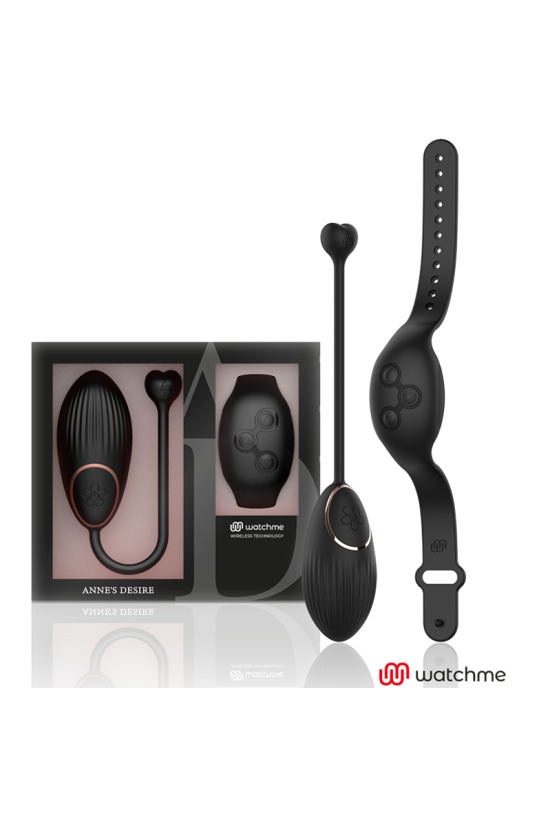 ANNE'S DESIRE - EGG TECNOLOGIA DI CONTROLLO REMOTO WATCHME NERO