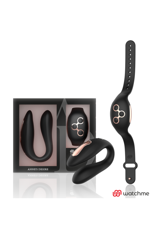 ANNE'S DESIRE - DUAL PLEASURE TECNOLOG A WATCHME NERO/ORO