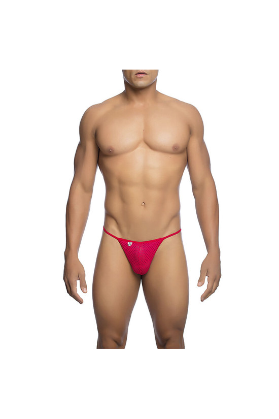 MOB - PERIZOMA IN MICROFIBRA ROSSO TAGLIA L/XL