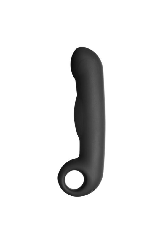 ELECTRASTIM - DILDO IN SILICONE NERO OVID