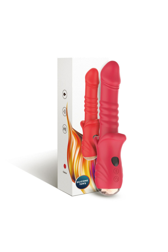 ARMONY - POINT A DILDO VIBRATORE STIMOLANTE ROSSO