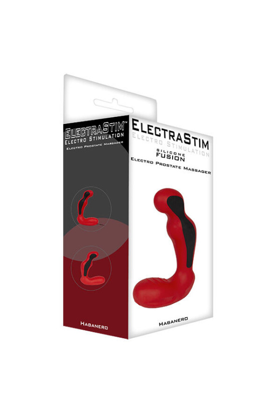 ELECTRASTIM - MASSAGGIATORE PROSTATICO HABANERO SILICONE FUSION