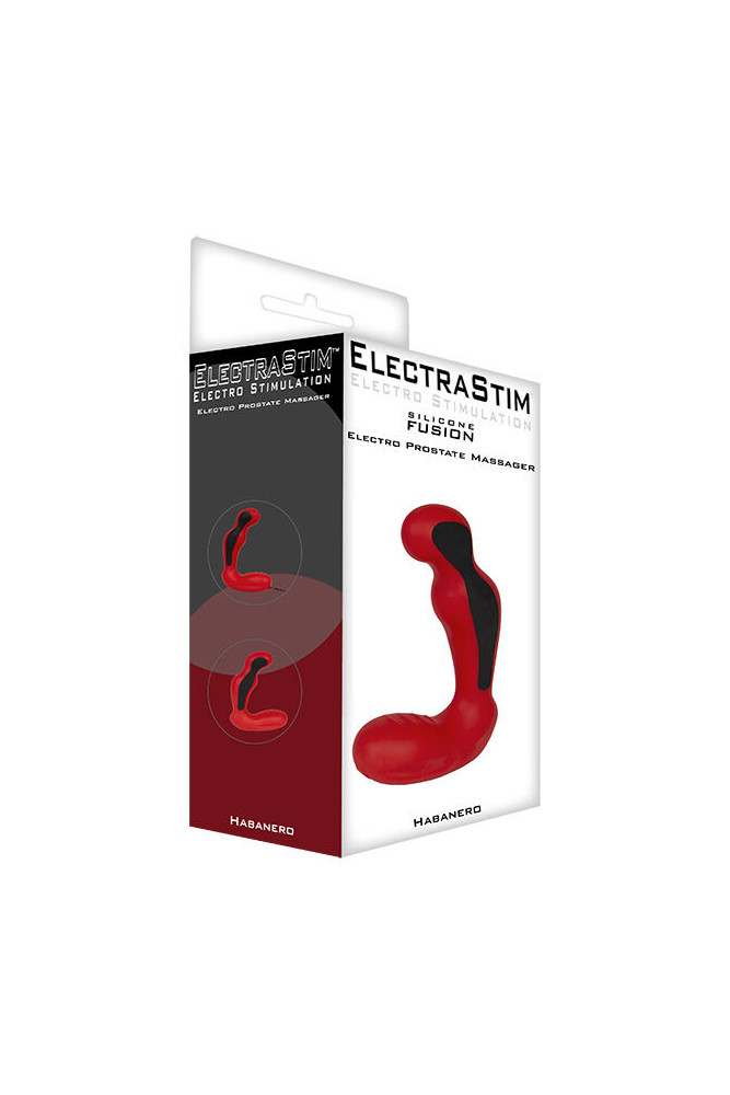 ELECTRASTIM - MASSAGGIATORE PROSTATICO HABANERO SILICONE FUSION