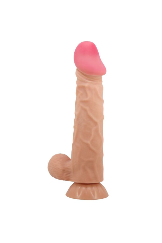 PRETTY LOVE - DILDO REALISTICO SLIDING SKIN SERIES CON VENTOSA SCORREVOLE DELLA PELLE 24 CM