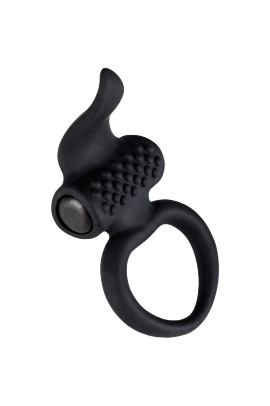 ADRIEN LASTIC - ANELLO VIBRATORE LINGUS NERO