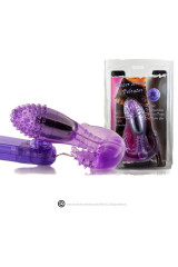 BAILE - STIMOLATORE VAGINALE E ANALE LILLA CON VIBRAZIONE