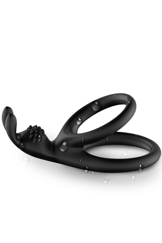 ARMONY - ANELLO TENSY DOUBLE CONIGLIO NERO