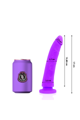 DELTA CLUB - TOYS DILDO MEDICO LILLA IN SILICONE 17 CM -O- 3 CM