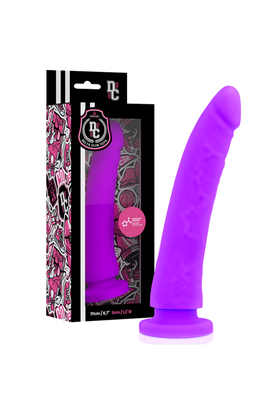 DELTA CLUB - TOYS DILDO MEDICO LILLA IN SILICONE 17 CM -O- 3 CM