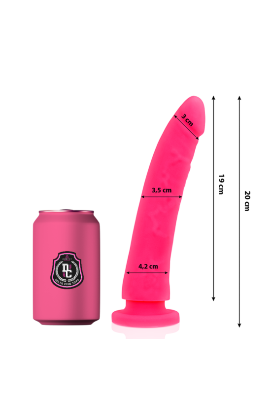 DELTA CLUB - TOYS DILDO MEDICO ROSA IN SILICONE 20 CM -O- 4 CM