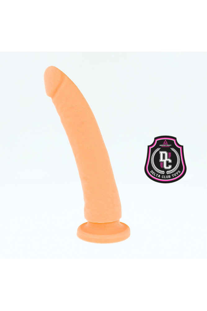 DELTA CLUB - TOYS DILDO NATURALE IN SILICONE MEDICO 23 CM -O- 4.5 CM