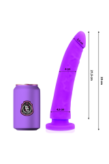 DELTA CLUB - TOYS DILDO MEDICO LILLA IN SILICONE 23 CM -O- 4.5 CM