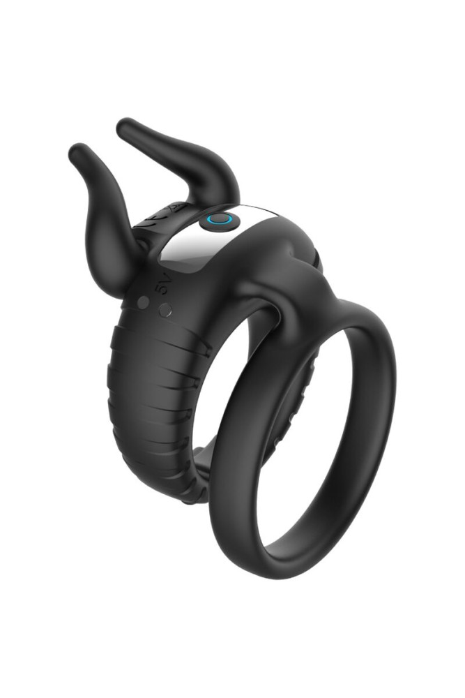 ARMONY - BULL'S PASION VIBRATORE AD ANELLO 10 VELOCITÀ NERO