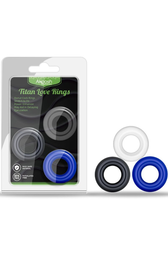 ARMONY - TITAN LOVE ANELLO CIAMBELLA COLORI MULTIPLI