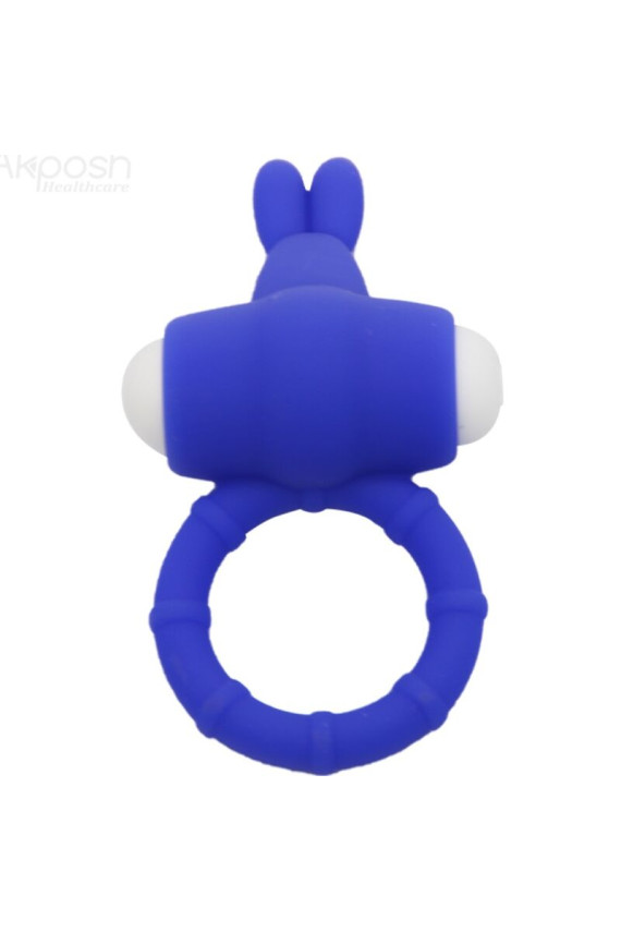 ARMONY - MS BUNNY ANELLO VIBRATORE IN SILICONE BLU