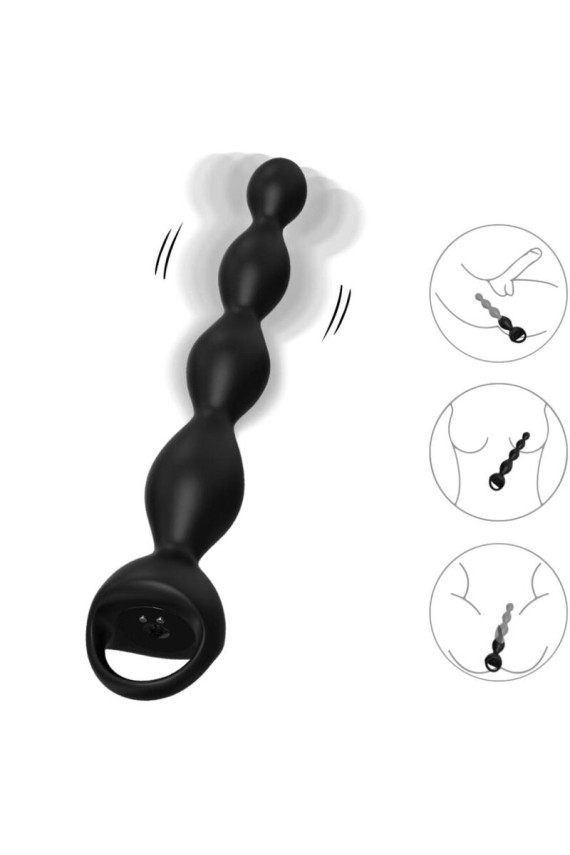 ARMONY - PLUG ANALE VIBRATORE FINGER NERO