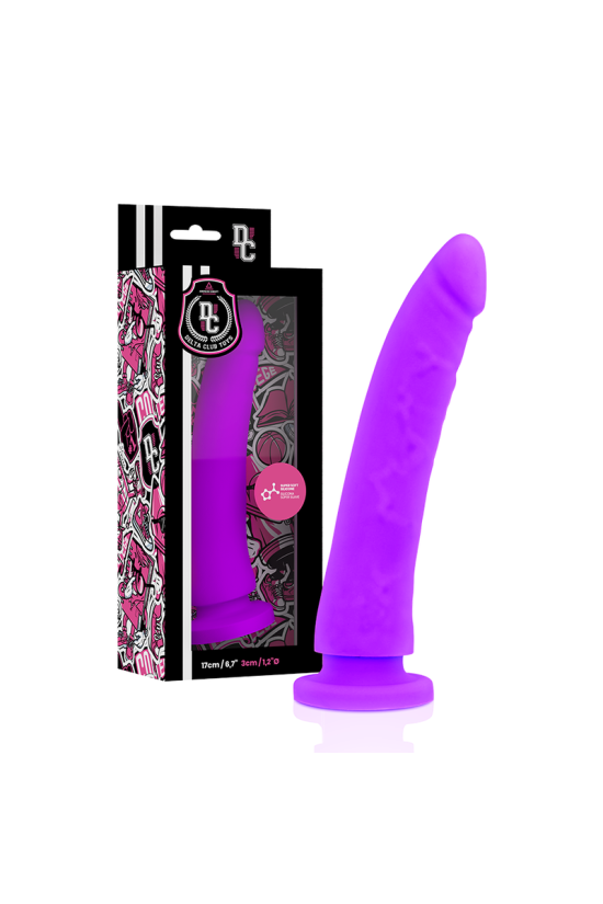 DELTA CLUB - TOYS IMBRACATURA + DONG SILICONE VIOLA 17 CM -O- 3 CM