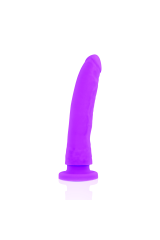 DELTA CLUB - TOYS IMBRACATURA + DONG SILICONE VIOLA 17 CM -O- 3 CM