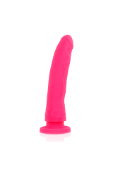 DELTA CLUB - TOYS IMBRACATURA + DONG SILICONE ROSA 20 CM -O- 4 CM