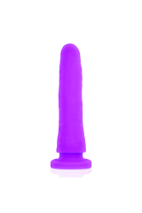 DELTA CLUB - TOYS ARNES + DONG SILICONE VIOLA 20 CM -O- 4 CM