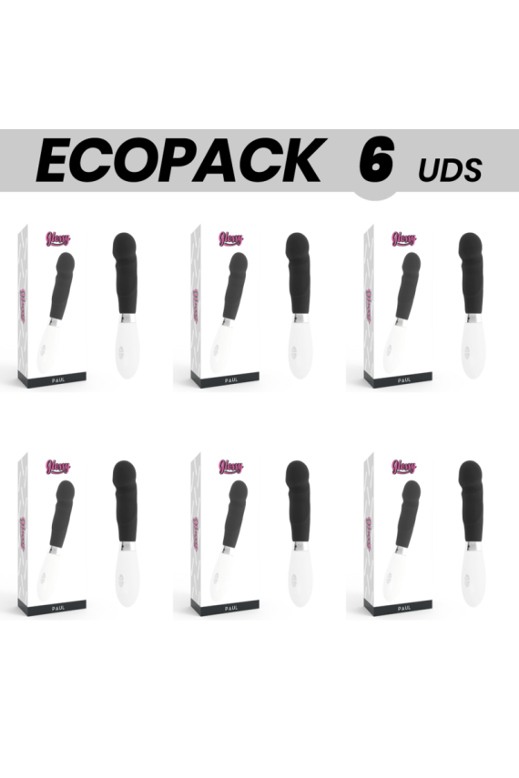 ECOPACK 6 UNIT - VIBRATORE PAUL GLOSSY NERO