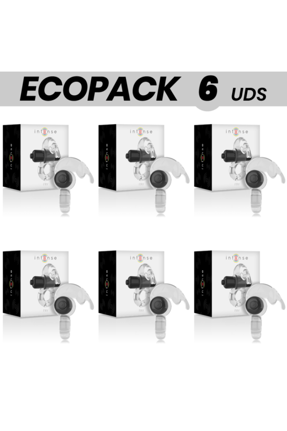 ECOPACK 6 UNIT - INTENSE ANELLO VIBRATORE TRASPARENTE FRITTURA