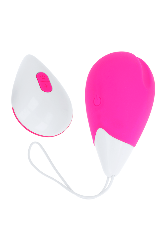 OHMAMA - UOVO VIBRANTE 10 MODALITÀ ROSA E BIANCO