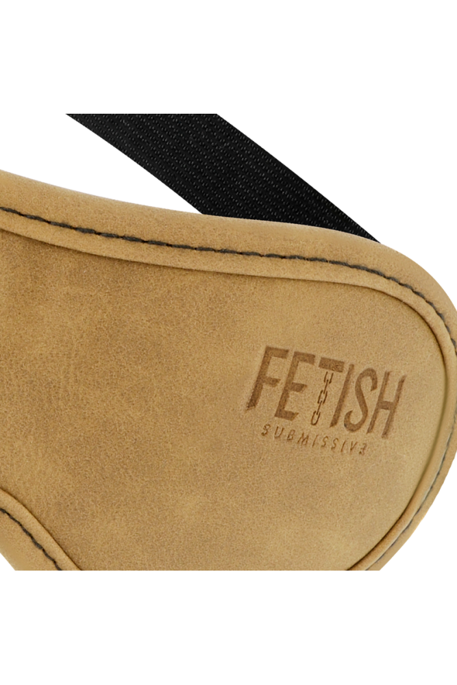 FETISH SUBMISSIVE ORIGIN - MASCHERA IN PELLE VEGANA CON FODERA IN NEOPRENE