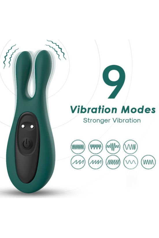 ARMONY - STIMOLATORE E VIBRATORE CONIGLIO VERDE