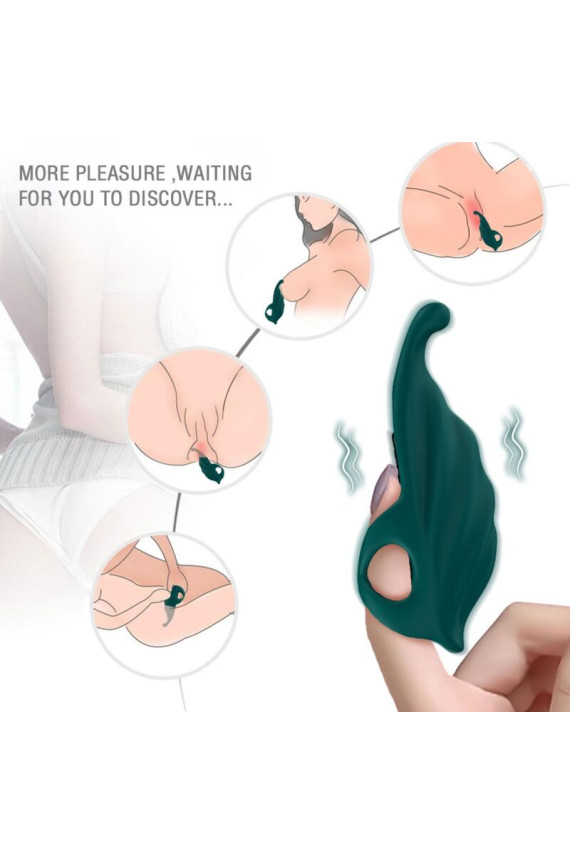 ARMONY - STIMOLATORE E VIBRATORE PER DITA VERDE