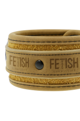 FETISH SOTTOMESSA ORIGINE - FODERA IN NEOPRENE MANICOTTI PER CAVIGLIA IN PELLE VEGANA