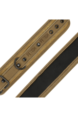 FETISH SOTTOMESSA ORIGINE - FODERA IN NEOPRENE MANICOTTI PER CAVIGLIA IN PELLE VEGANA