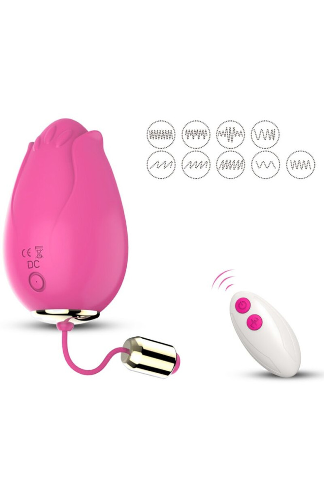 ARMONY - MANDALA EGG VIBRATORE G-SPOT REMOTE CONTROL FUCSIA