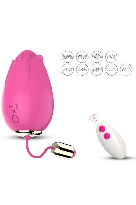 ARMONY - MANDALA EGG VIBRATORE G-SPOT REMOTE CONTROL FUCSIA