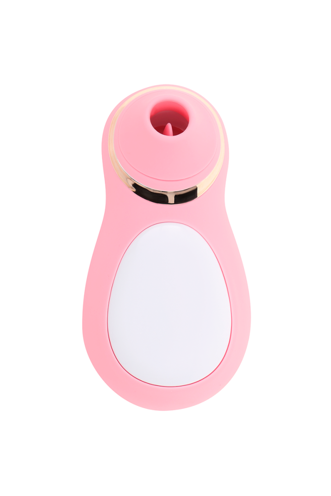 OHMAMA - STIMOLATORE VIBRANTE DEL CLITORIDE CON LINGUA 10 MODALIT