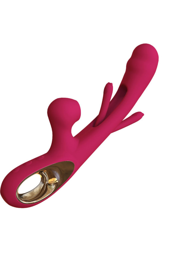 ARMONY - VIBRATORE IMPACT SWING E DOPPIO STIMOLATORE MODELLO 2 BORDEAUX