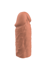 VIRILXL - ESTENSIONE DEL PENE IN SILICONE LIQUIDO V3 MARRONE