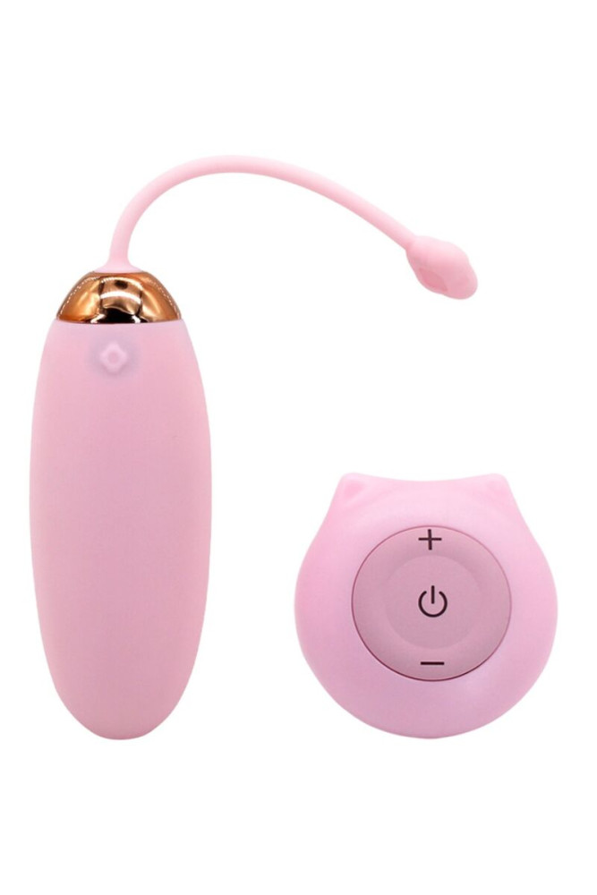 ARMONY - KITTY FUN VIBRATORE UOVO TELECOMANDO 10 VIBRAZIONI ROSA