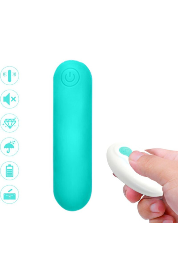 ARMONY - SPLASH JOLINE VIBRATORE BULLET IN SILICONE TELECOMANDO 10 VIBRAZIONI 65 X 15 CM VERDE