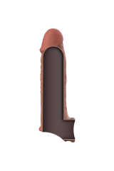 VIRILXL - ESTENSIONE DEL PENE IN SILICONE LIQUIDO V9 MARRONE