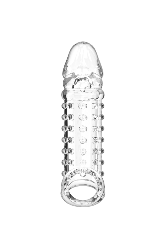 VIRILXL - ESTENSIONE E GUAINA PER PENE V11 TRASPARENTE