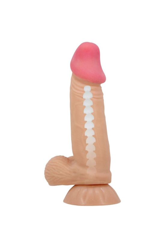 PRETTY LOVE - DILDO REALISTICO SLIDING SKIN SERIES CON VENTOSA SCORREVOLE DELLA PELLE 19