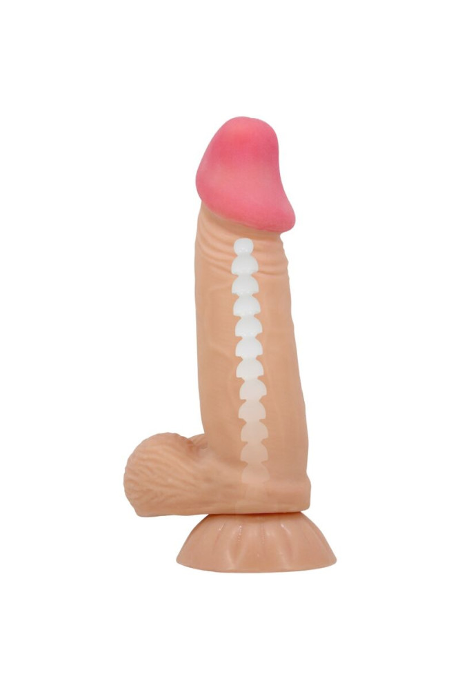 PRETTY LOVE - DILDO REALISTICO SLIDING SKIN SERIES CON VENTOSA SCORREVOLE DELLA PELLE 19