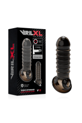 VIRILXL - ESTENSIONE E GUAINA PER PENE V15 NERO