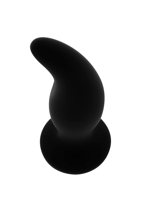 OHMAMA - PLUG ANALE CURVO IN SILICONE P-POINT 12 CM