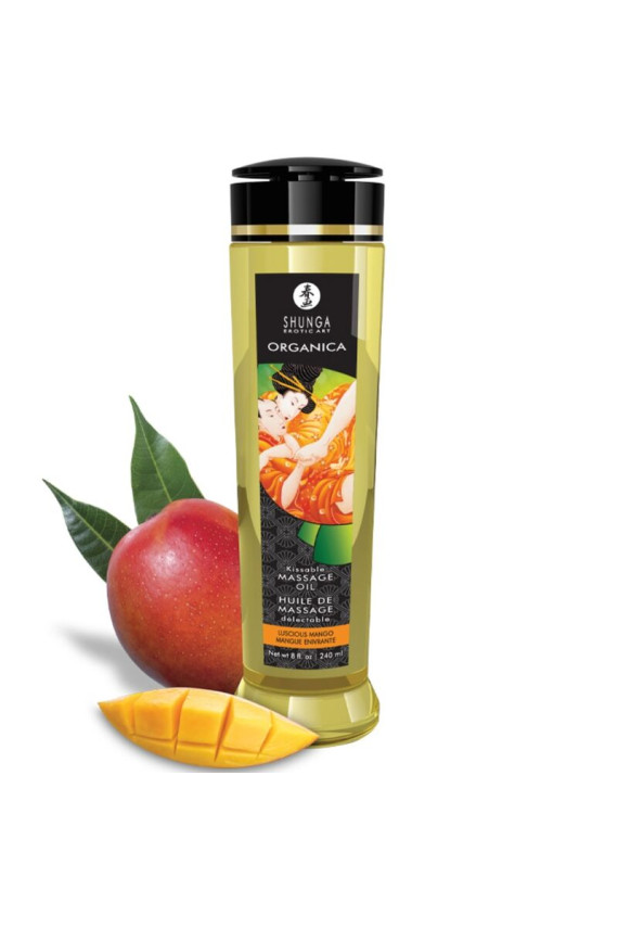 SHUNGA - OLIO DA MASSAGGIO BIOLOGICO MANGO 240 ML
