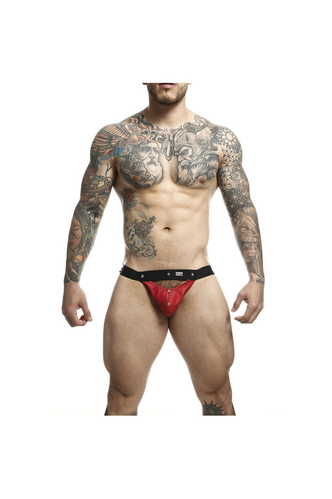 MOB - DNGEON JOCKSTRAP ATHLETE ROSSO TAGLIA UNICA