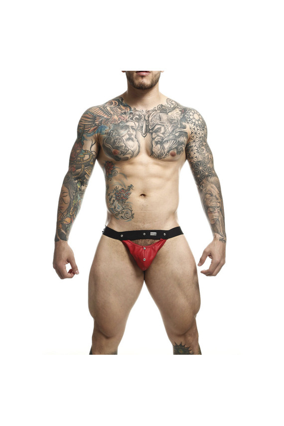 MOB - DNGEON JOCKSTRAP ATHLETE ROSSO TAGLIA UNICA