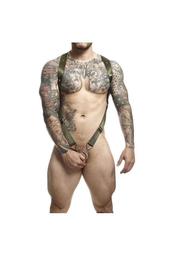 MOB - DNGEON IMBRACATURA A CROCE VERDE TAGLIA UNICA